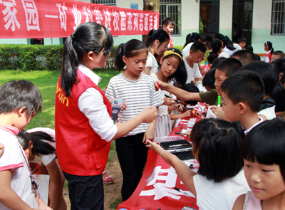 科普进校园：紫金志愿者走进石圳小学